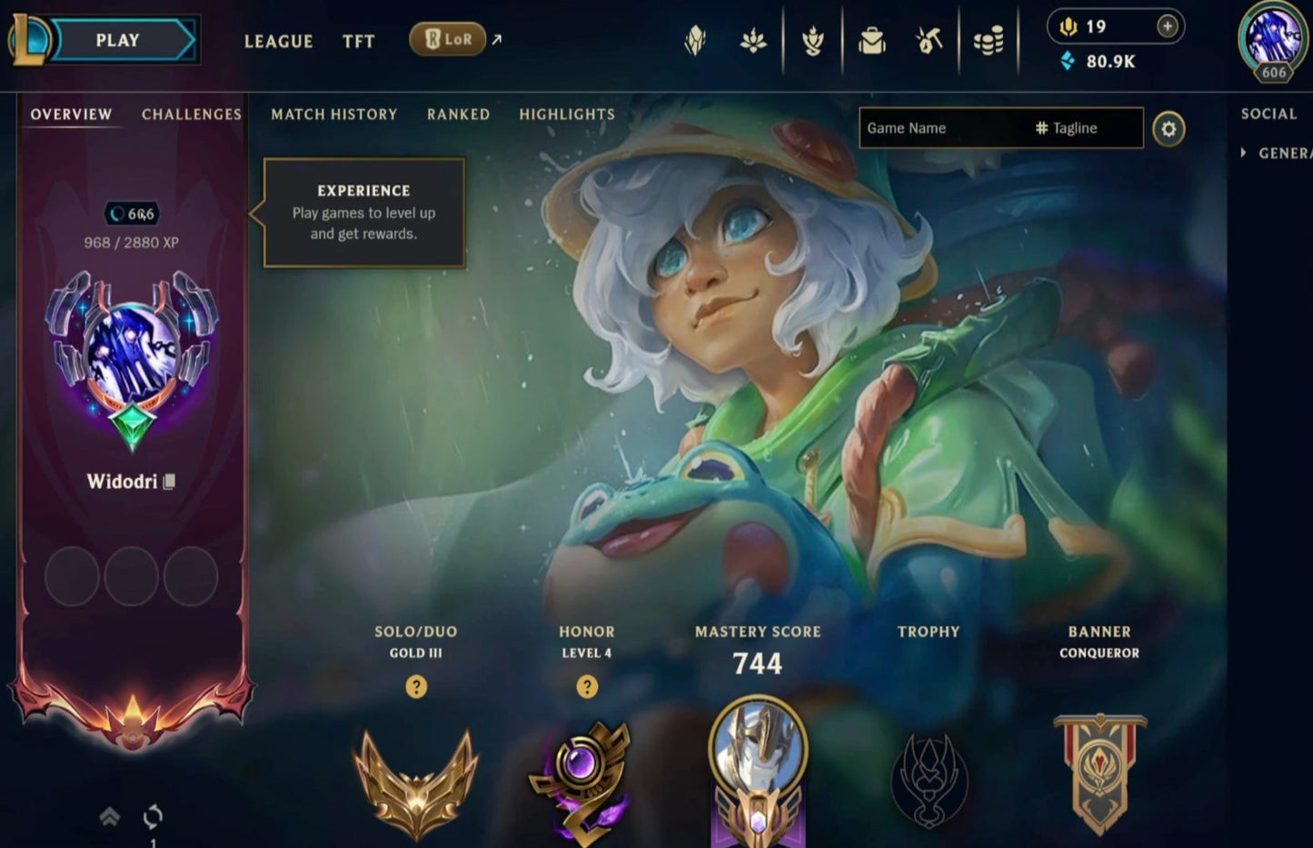 NA | 630 Skins | 160 Champions