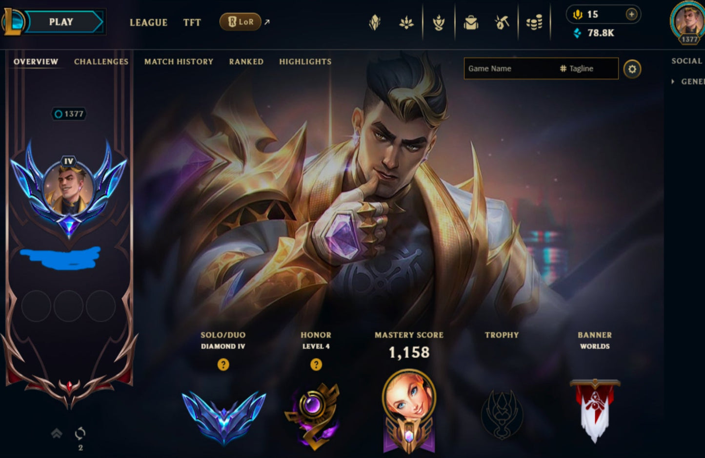 NA | 799 Skins | 154 Champions