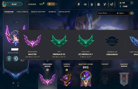 NA | 383 Skins | 163 Champions